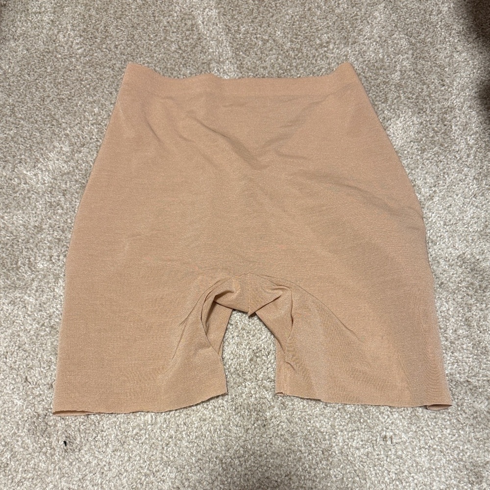 SKIMS Tan Shapewear Shorts